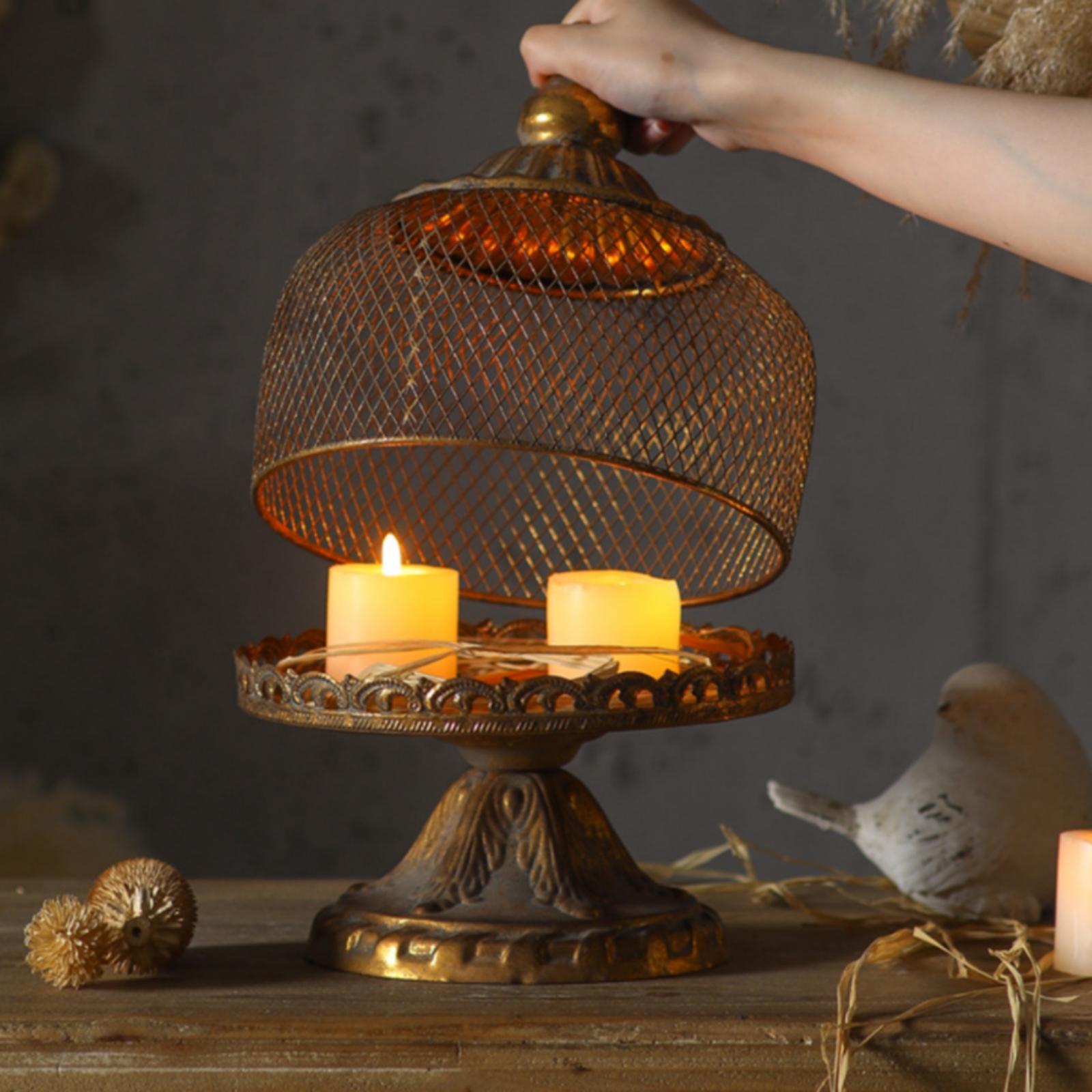 Candle Holder Decor - Декоративный подсвечник на пьедестале в европейском