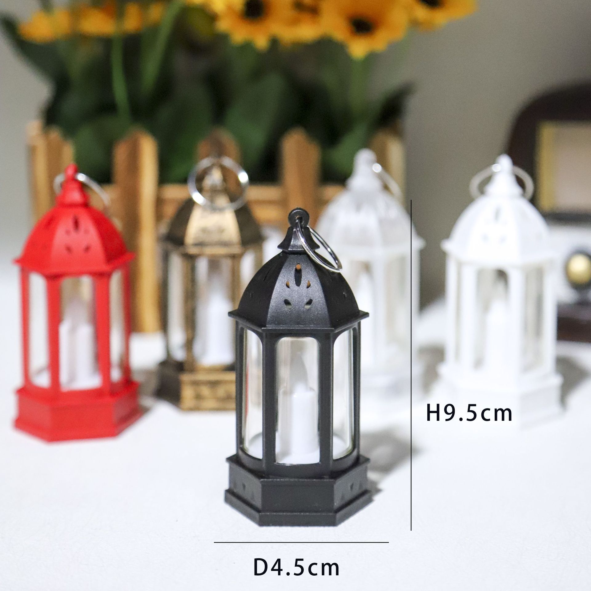 Candle Holder Decor - Миниатюрный креативный атмосферный светильник: Ретро-электронная свеча,