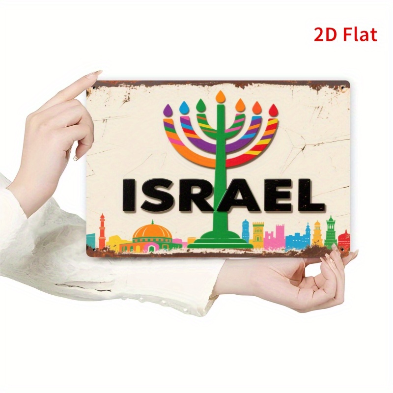 Wall Art - CIFBUY Винтажная алюминиевая настенная табличка в