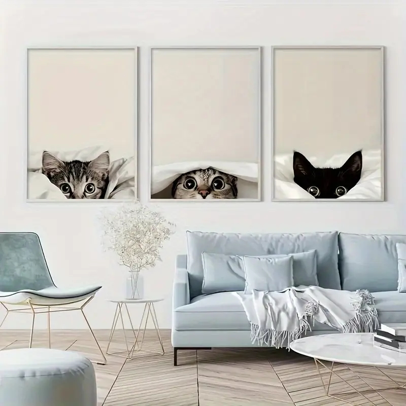 Abstract Canvas Set - Набор из 3 холстов с изображением