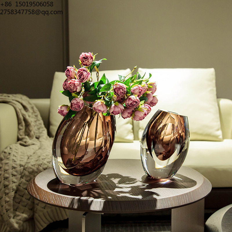 Vase Decor - Набор из 2-х креативных стеклянных ваз