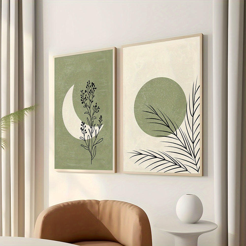 2 шт./компл. богемное растение – обзор и цена Abstract Canvas Set