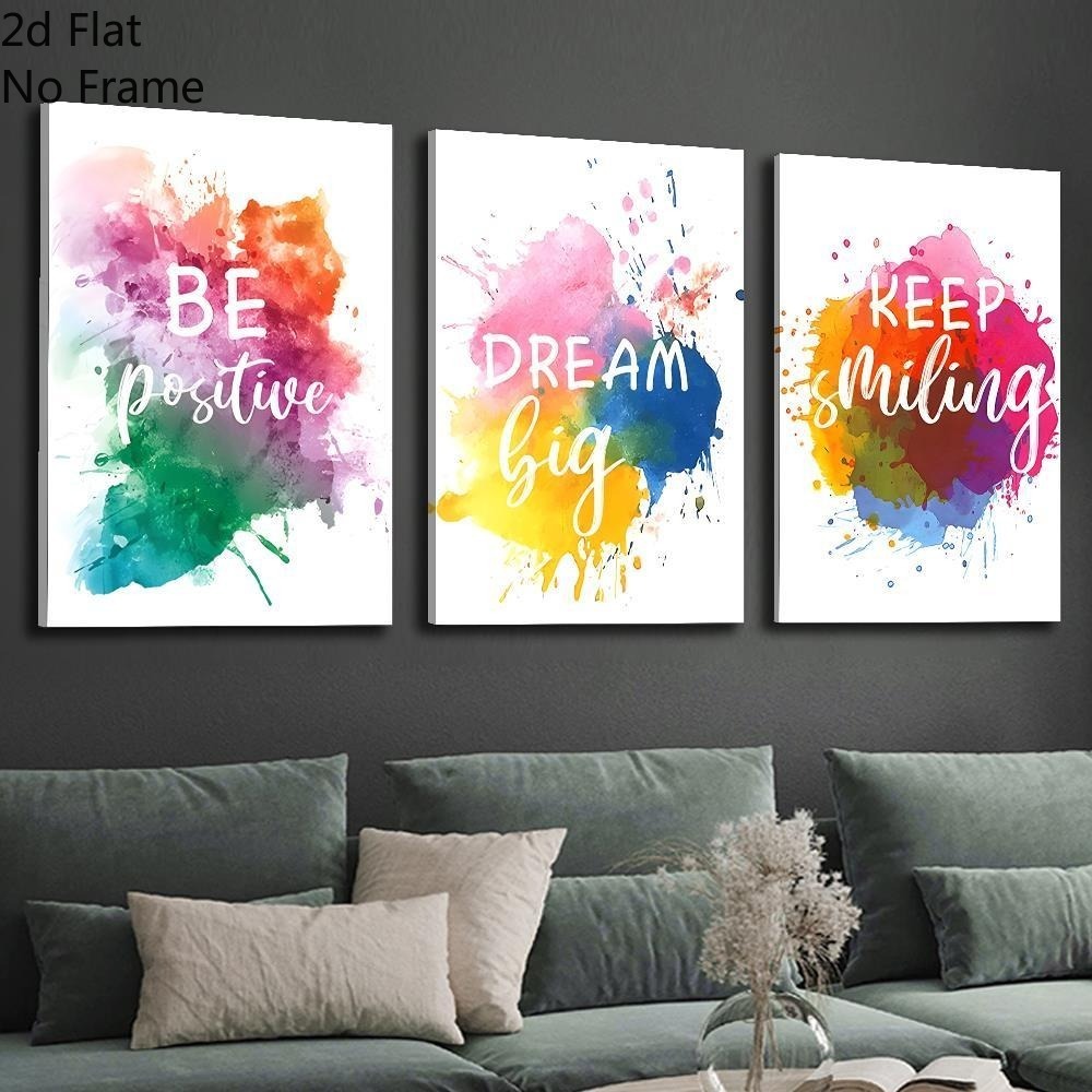 (Безрамные, 3 шт.) - 2D плоски – обзор и цена Abstract Canvas Set