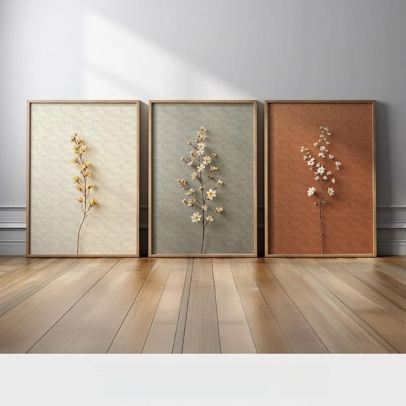 Набор из 3 безрамных картин на – обзор и цена Abstract Canvas Set