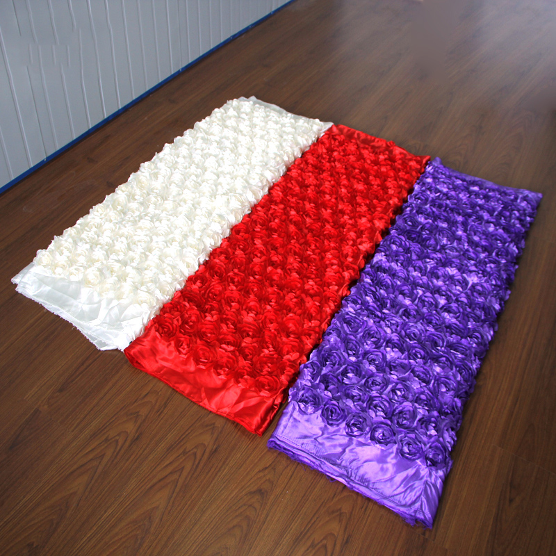 10-ярдовая атласная ткань с 3D – обзор и цена Table Runner