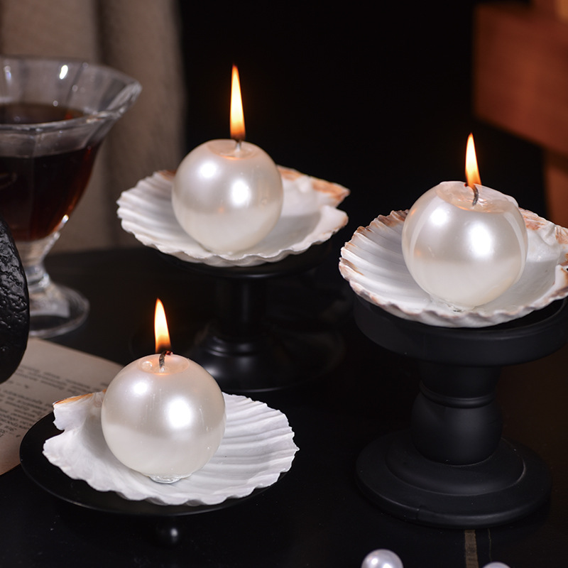 Элегантные свечи с жемчужными  – обзор и цена Candle Holder Decor