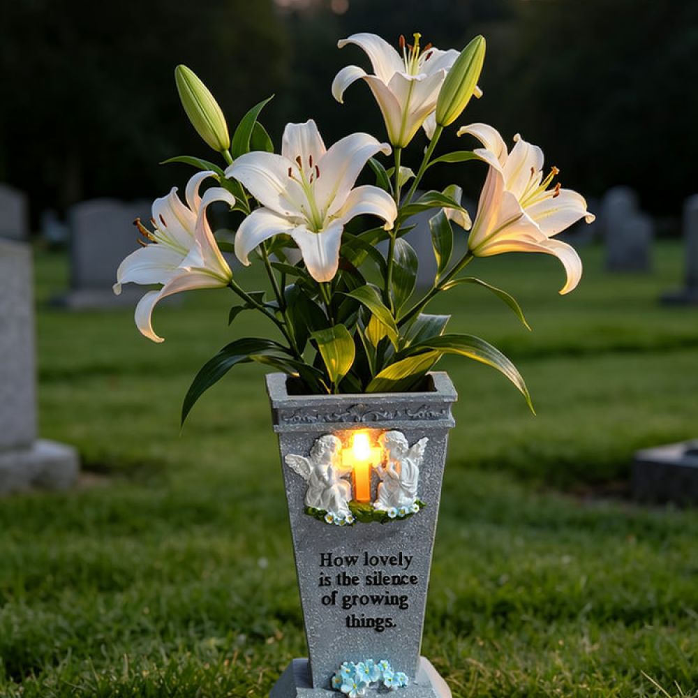 Светодиодная садовая ваза-крес – обзор и цена Vase Decor