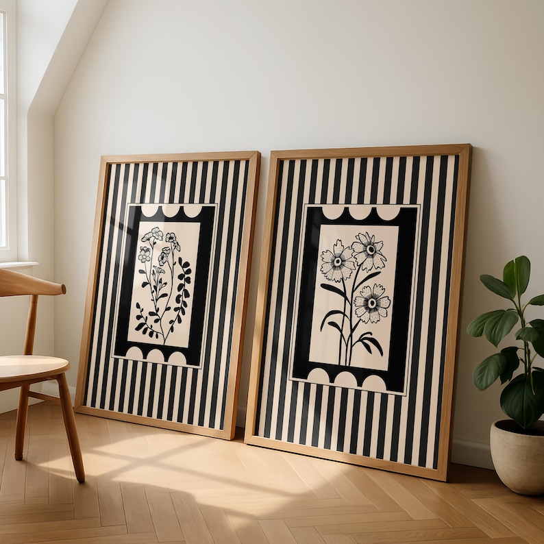 2 шт./компл., богемный стиль,  – обзор и цена Abstract Canvas Set